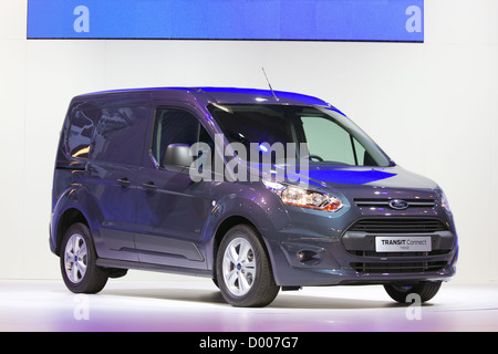 Nuova Ford Transit Van presso la International Motor Show per i veicoli commerciali, Hannover 2012 Foto Stock