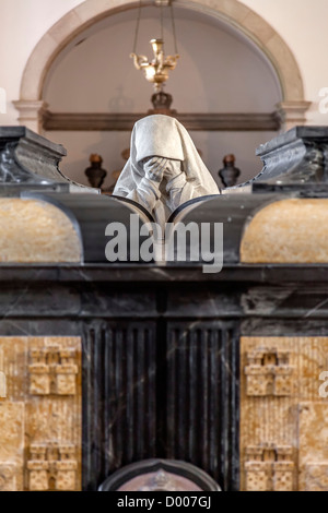 Re D. Carlos I e Principe D. Luiz tombe. Pantheon della casa di Braganza. Sao Vicente de Fora monastero. Lisbona, Portogallo. Foto Stock