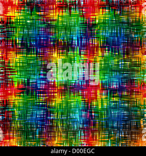 Colorato sfondo astratto, realizzato in Illustrator Foto Stock