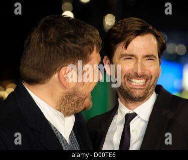 Attori Marc Wootton e David Tennant assiste la Premiere Mondiale della Natività 2: pericolo nella mangiatoia su 13/11/2012 presso Empire Leicester Square, Londra. Persone nella foto: Marc Wootton e David Tennant . Foto di Julie Edwards Foto Stock