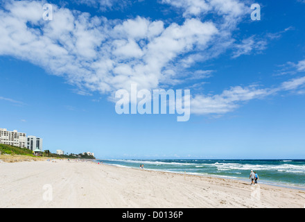 Highland spiaggia in Boca Raton, Treasure Coast, Florida, Stati Uniti d'America Foto Stock