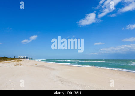 Spiaggia a Fort Pierce Ingresso parco statale, St Lucie County, Treasure Coast, Florida, Stati Uniti d'America Foto Stock