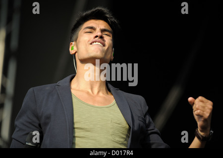 Chester rocce sabato 2.7.11. La voleva,Siva Kaneswaran Foto Stock