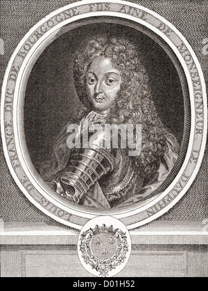 Louis de France, figlio di Francia, duca di Borgogna, 1682 - 1712. Figlio di Luigi, Delfino di Francia, noto come Le Petit Dauphin. Foto Stock