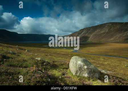 Loch Muick, Cairngorms National Park, Aberdeenshire Foto Stock