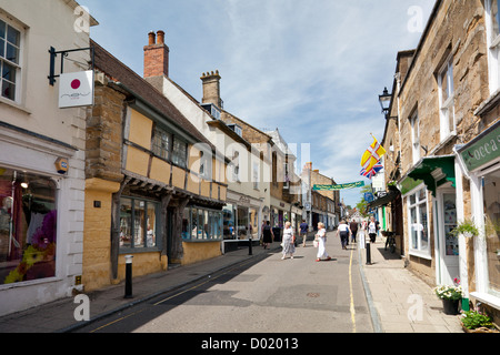 A buon mercato Street a Sherborne, Dorset, England, Regno Unito Foto Stock