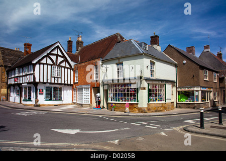 Il verde a Sherborne, Dorset, England, Regno Unito Foto Stock