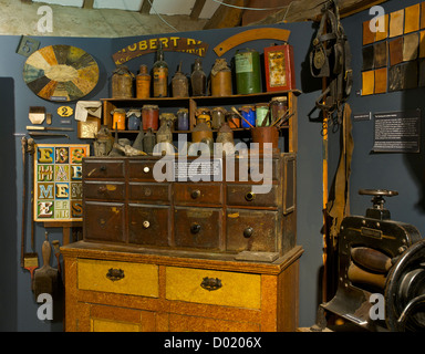 Interno del Museum of Lakeland Life & Industry, Kendal Cumbria, England Regno Unito Foto Stock