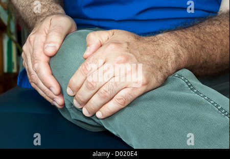 Praticante Reiki sul lavoro Foto Stock