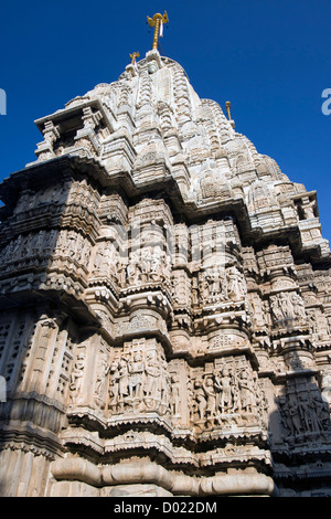 Tempio Jagdish Udaipur Rajasthan in India Foto Stock
