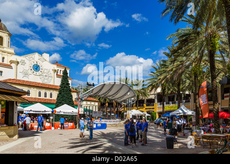 Cityplace sviluppo, Sud Rosmarino Avenue West Palm Beach, Treasure Coast, Florida, Stati Uniti d'America Foto Stock