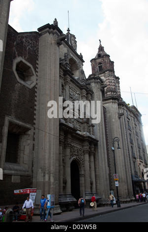 Tempio di San Felipe Neri in Messico City DF Foto Stock