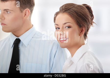 Donna di affari Foto Stock