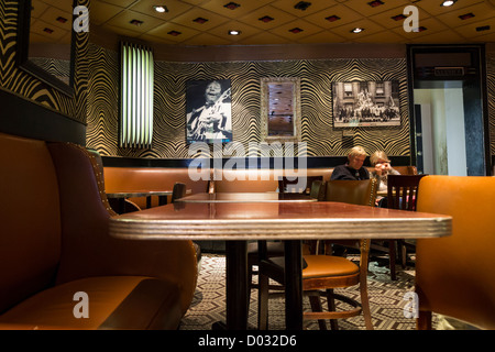 Il Lenox Lounge Ristorante, jazz club di Harlem, a New York Foto Stock