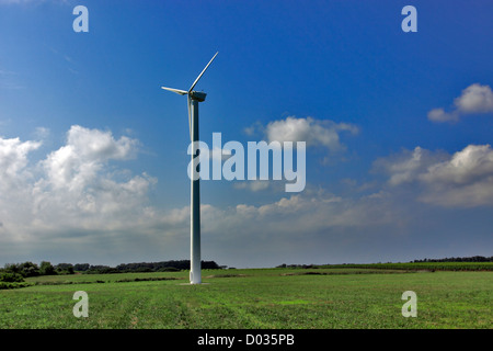 Turbina eolica eastern Long Island New York Foto Stock