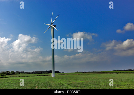 Turbina eolica eastern Long Island New York Foto Stock