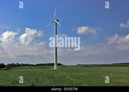 Turbina eolica eastern Long Island New York Foto Stock