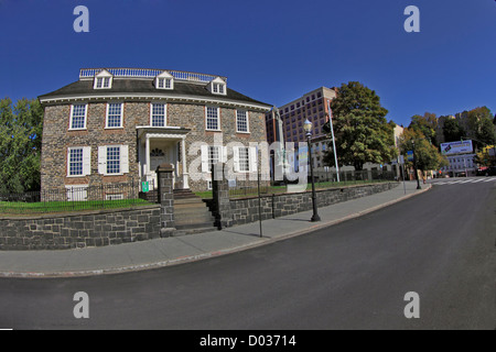 Philipse Manor Hall sito storico dello stato Yonkers New York Foto Stock