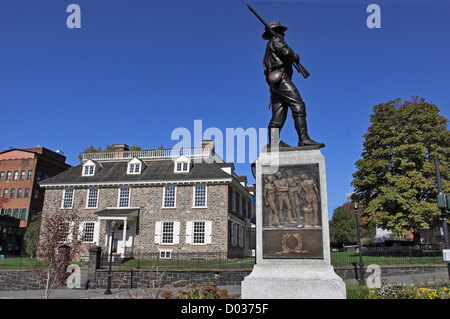 Philipse Manor Hall sito storico dello stato Yonkers New York Foto Stock