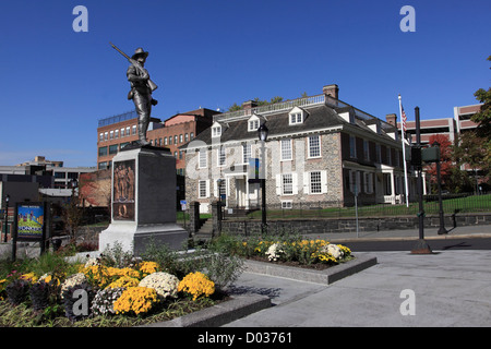 Philipse Manor Hall sito storico dello stato Yonkers New York Foto Stock