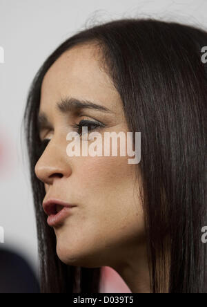 Nov. 15, 2012 - Las Vegas, Nevada, Stati Uniti d'America - Julieta Venegas al 2012 Latin Recording Academy persona dell'anno omaggio a Caetano Veloso al MGM Grand Garden Arena di Las Vegas, Nevada Mercoledì 14 Novembre, 2012. (Credito Immagine: © Javier Rojas/Prensa Internacional/ZUMAPRESS.com) Foto Stock