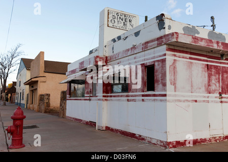 Winslow, Arizona, Stati Uniti. Itinerario 66 Foto Stock