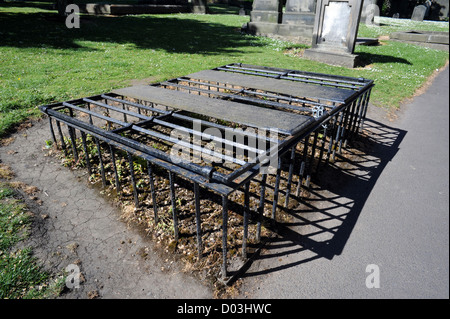 Greyfriars Kirkyard, Edimburgo, Scozia, Regno Unito Foto Stock