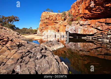 Ormiston Gorge West MacDonnell Ranges Foto Stock