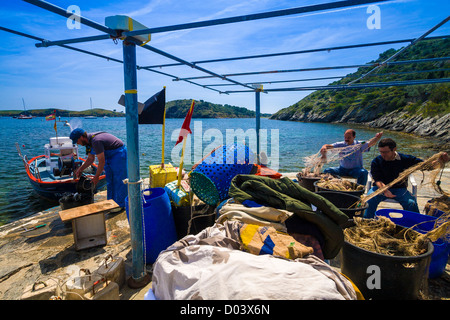 Port Lligat. Cadaqués. Alt Empordà. Girona. Cataluña. España Foto Stock