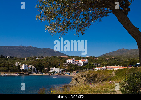 Port Lligat. Cadaqués. Alt Empordà. Girona. Cataluña. España Foto Stock