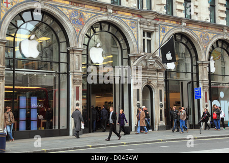 Apple store in Regent Street London Foto Stock