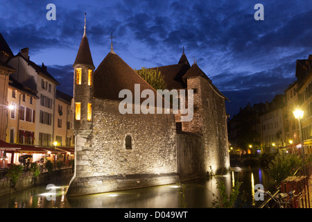 Palais de l'Isle de nuit Foto Stock