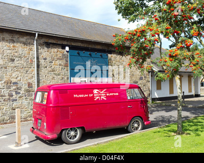 Museo della British Surfing. Braunton Devon. Foto Stock