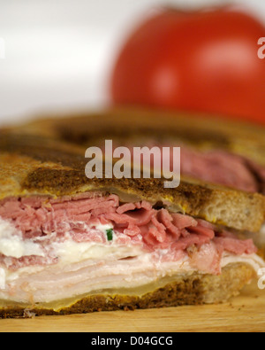 " Corned beef " e la Turchia di segala Foto Stock