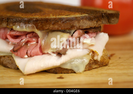 " Corned beef " e la Turchia di segala Foto Stock