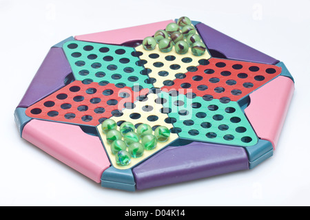 La dama cinese isolati su sfondo bianco Foto Stock