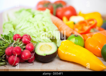 Ortaggi freschi Foto Stock