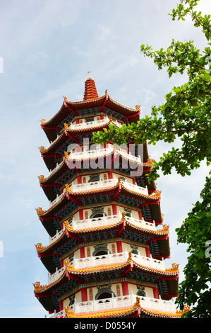 Pagoda Ling San Tuaran, Sabah Borneo Foto Stock