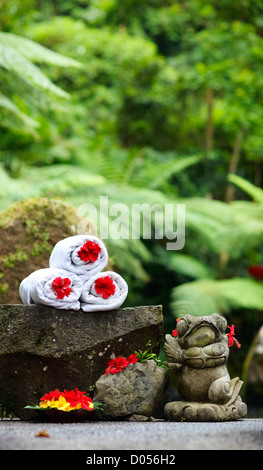 Stazione termale tropicale Foto Stock