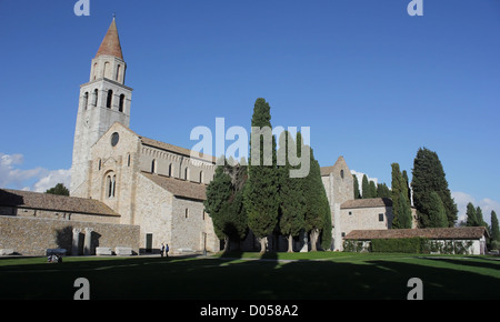 Basilica paleocristiana di Aquileia, Italia Foto Stock