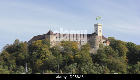 Castello di Ljubljana, Slovenia, Europa Foto Stock