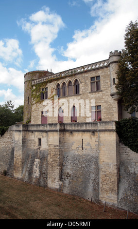 Maillezais (85) - Abbaye St Pierre Vendee Pays de la Loire Francia Foto Stock