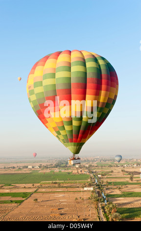 I palloni ad aria calda su Luxor, Egitto Foto Stock