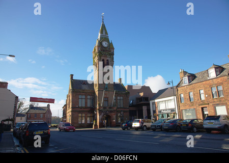 Town Hall High Street Annan Dumfries and Galloway Scotland Foto Stock