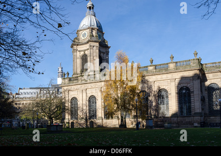 Cattedrale di S. Filippo nel centro di Birmingham Foto Stock