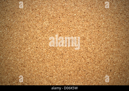 Vista dettagliata del sughero testurizzata con vignettatura aggiunto Foto Stock