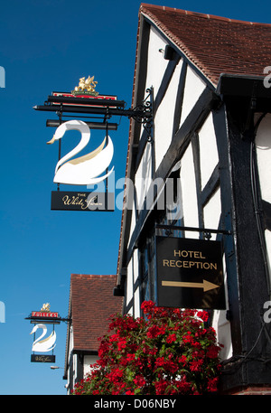 Il White Swan Hotel, Stratford-upon-Avon, Regno Unito Foto Stock