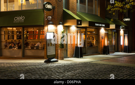 Cielo ristorante a Brindleyplace, Birmingham Foto Stock