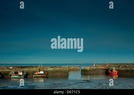 Port Seton Harbour, Port Seton, East Lothian Foto Stock