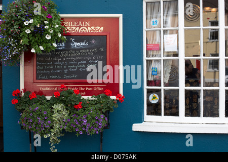 Pub Irlandese segno alimentare Foto Stock